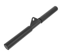 Barre de Traction pour Fitness Droite en Acier Noir, Tirage Musculation | Usage Maison et Salle, Développe les Bras Triceps, Poignée Portable Meilleure Prise