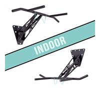 Barre de traction PullUp & Dip de qualité supérieure, mobile pour intérieur et extérieur, pour la maison et le studio, plus de 35 exercices, kit intérieur