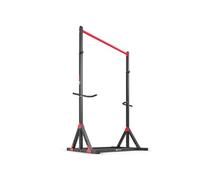 Hop-Sport Barre de Traction Stationnaire HS-1015K en Acier avec Poignées pour Pompes, Barres Parallèles Réglables pour les Dips, Charge Maximale 200 kg, Hauteur Ajustable 190-246 cm, Usage Domestique