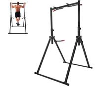 Barre de traction triangulaire avec tuyau épais, hauteur réglable, supporte 800 kg pour entraînement de force à la maison