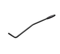Barre de trémolo pour guitare Fender et Squier Strat Noir/blanc 6 mm Longueur 22 cm