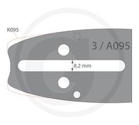 Barre De Tronçonneuse 38 Cm 325'' 1.5Mm Pour Chaîne 64 Maillons POUR OREGON K095