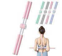 Barre De Yoga Correctrice De Posture，barre De Yoga Correcteur De Posture，outil Auxiliaire Pour Étirer Et Masser Le Dos，bâton De Correction De Posture Pour Exercice À Domicile-pink