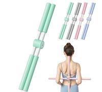 Barre De Yoga Correctrice De Posture，barre De Yoga Correcteur De Posture，outil Auxiliaire Pour Étirer Et Masser Le Dos，bâton De Correction De Posture Pour Exercice À Domicile-cyan