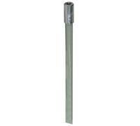 Barre d'écartement GRP gris clair avec douille alu pour DEHNis - 106220