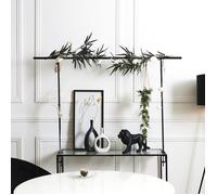 BARRE DECO DE TABLE AJUSTABLE INTERIEUR ET EXTERIEUR NOIR