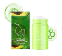 Barre démaquillante nettoyante à l'avocat : nettoyant visage 30 g, démaquillant résistant à l'eau, nettoyant en profondeur des pores, baume hydratant affinant de la peau pour vos besoins