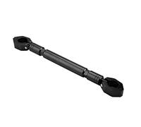 Barre d'équilibrage Moto Universelle Renforcée Guidon 22mm en Aluminium pour Motocross ATV Scooter (Noir)