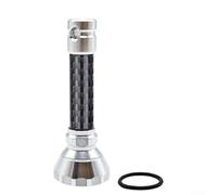 Barre d'équilibre de moulinet de pêche pour Shimano-Stradic-Stella-Vanquish, bobine en alliage d'aluminium et fibre de carbone contrepoids 49 mm (argent)