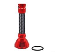 Barre d'équilibre en fibre de carbone pour moulinet Shimano-Spinning-Stradic-Vanquish-Stella 2500-5000, bouchon de remplissage d'huile en aluminium léger 4,5 g (rouge)