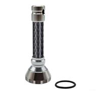 Barre d'équilibre en fibre de carbone pour moulinet Shimano-Spinning-Stradic-Vanquish-Stella 2500-5000, bouchon de remplissage d'huile en aluminium léger 4,5 g (gris)