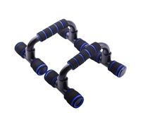 Barre d'équilibre pour gymnastique Support de pompes antidérapant for fitness à domicile, poignées salle sport, barres, équipement musculation(Blue)