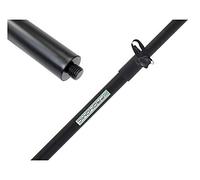 Barre d'Espace/Tube d'Espace Pronomic M20 Acier, Charge max: 40 kg | Pour monter des tops sur subwoofer, Version vissée avec filetage M20, Diamètre bride enceinte: 35 mm, Poids: 1, 6 kg
