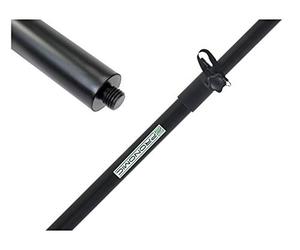 Barre d'Espace/Tube d'Espace Pronomic M20 Acier, Charge max: 40 kg | Pour monter des tops sur subwoofer, Version vissée avec filetage M20, Diamètre bride enceinte: 35 mm, Poids: 1, 6 kg
