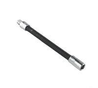 Barre d'extension de douille flexible pour tige d'adaptateur de joint longue portée, outil à cliquet pivotant pour espace étroit, kit d'accessoires à ressort, arbre de 10,5 cm, 5,1 cm (1-2)