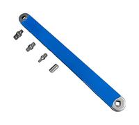 Barre D'extension De Douille Longue Portée - Kit D'adaptateur De Clé Robuste De 15 Pouces, Système D'outils Dynamométriques Multi-angles Avec Têtes Interchangeables | Pour La Réparation De Véhicules,
