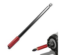 Barre d'extension de foret de 150 mm avec tige hexagonale magnétique | Rallonge polyvalente pour perceuses et visseuses à percussion, compatible avec les outils hexagonaux Bosch Makita Dewalt 0,6