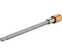 barre d'extension pour porte-embouts de tournevis 1/4'' à queue hexagonale en acier inoxydable (150MM jaune)