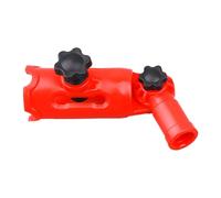 Barre d'extension pour rouleau de peinture - Support de pinceau extensible avec rotation - Poignée télescopique multi-angle pour travaux muraux - Adaptateur de pinceau - Fonction pivotante à 180°