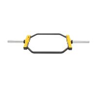 Barre d'haltère hexagonale Barre d'haltère court jaune max 150kg