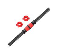 Barre D'HaltèRes Barre d'haltères, équipement de Fitness, boucle d'haltère Durable, accessoires gymnastique à domicile, colliers verrouillage rotatif, barres filetées(35cm)