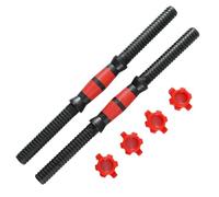 Barre D'HaltèRes Bielle d'haltères 35/40cm avec poignée antidérapante, barres universelles, ensemble de poids for l'entraînement force(35cm)