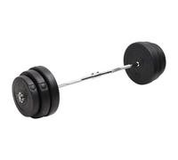 Barre D'haltères Ondulée Avec Plaques 90 Kg Vidaxl Vidaxl