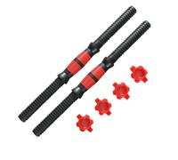 Barre D'HaltèRes Tige d'haltère réglable multifonctionnelle, équipement de gymnastique, écrous verrouillage, entraînement force à domicile, Fitness for hommes et femmes(35cm)