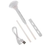 Barre D'humidification Design Compact USB en Plastique Blanc, Créative | Insertion Facile les Bouteilles, Usage Solide, Format Peu Encombrant, pour Chambre et Bureau