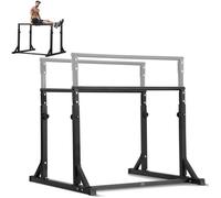 VEVOR Barre Dips Station de Dips Charge 363 kg Hauteur Réglable pour Fitness