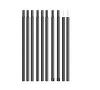Barre d'ombrage de camping - Barres en acier extensibles - Cadre de store pliable - Kit universel de toit de tente - Outil de structure portable pour auvent de hamac, bâches d'extérieur