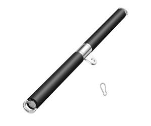 Barre droite - Barre de levage en acier inoxydable pour l'entraînement - Appareil d'entraînement multifonction pour le développement musculaire - Cadeau pour partenaire, père, amis