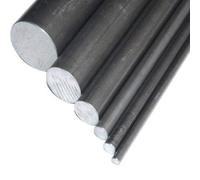 Barre en acier de 30 mm (1.0570 / s355j2) Barre ronde en fer Matériau brut Barre pleine (0,33 mètre = 33 cm = 330 mm)