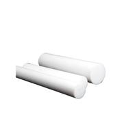 Barre en plastique PTFE - Tiges de 500 mm en polytétrafluoroéthylène for l'électronique, le génie mécanique et l'industrie, 1 pièce(7mm)