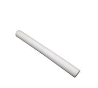 Barre en Poly Tetra Fluoro éthylène, tige en plastique PTFE blanc bricolage, plastique Pvc de 6mm à 50mm de diamètre 1 pièce(6x300mm)