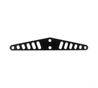 Barre en T Poignée en Acier pour Salle de Sport à Domicile - Base Multi-Trous Réglable pour Barres de 1-2 Pouces - Outil de Formation Dos Robuste Noir 38cm