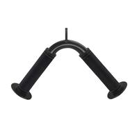 Barre en V - Poignées pour rameur de triceps | Accessoire d'équipement de fitness professionnel, matériel universel pour les rangées de câbles, composant polyvalent de la station de traction