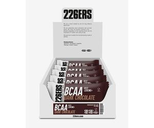 Barre énergétique 226ERS Endurance Fuel BCAA saveur chocolat noir 60 g (24 unités)