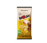 Barre énergétique bio Baouw Extra - Banane, pécan x 12