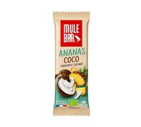Barre énergétique bio Mulebar - Ananas, noix de coco et baies de goji x 15