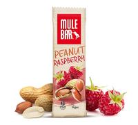 Barre énergétique - céréales & fruits - Mulebar - Cacahuète framboise - 40g - vegan