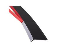 Barre étanche pour fenêtre, Joint d'étanchéité en caoutchouc noir auto-adhésif for fenêtres et portes coulissantes, plusieurs tailles(5.5cm,5m(16.4ft))