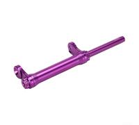 Barre Extension Aluminium 210mm pour robuste Barre Extension | Design triple pliable, gain de place maximal, stockage pour facile, transport pratique, structure compacte(Purple Aluminum)