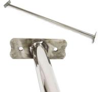 Barre Fixe de Gymnastique - Barre Fixe pour agrès en Acier Inoxydable 125 cm de Gartenpirat®