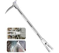 Barre Halligan 24/30/36/42 po en acier au carbone de précision pour secours | Outil multifonction de percée et de démolition pour le sauvetage et l'effraction forcée(36inch)
