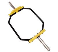 Barre Haltères Hexagonale Barre de piège hexagonale | Haltère à anneau à 6 côtés for Deadlift Squat, équipement de Fitness for la marche des agriculteurs