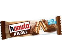 Barre Hanuta Barre gaufrée avec crème de lait écrémé aux noisettes 34g