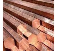 Barre hexagonale en cuivre 17 mm 2.0090 SW 6 pans 0,4 m