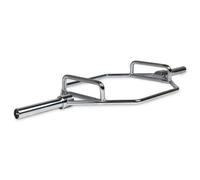 VirtuFit Barre olympique Hex Bar - Barre de traction - Pour soulevé de terre, levés d'épaules, barre hexagonale - 140 cm - Charge maximale : 226 kg