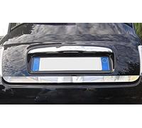 Barre inférieure de coffre en acier inoxydable chromé pour Fiat 500 à partir de 2007.